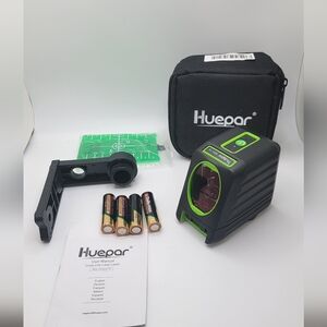 Huepar Green Laser Level Self Leveling Cross Line, 150ft Magnetic Base